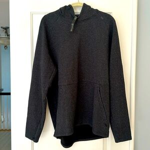 Lululemon Casual Textured Cotton Double-Knit Hoodie, L.  NWOT.
